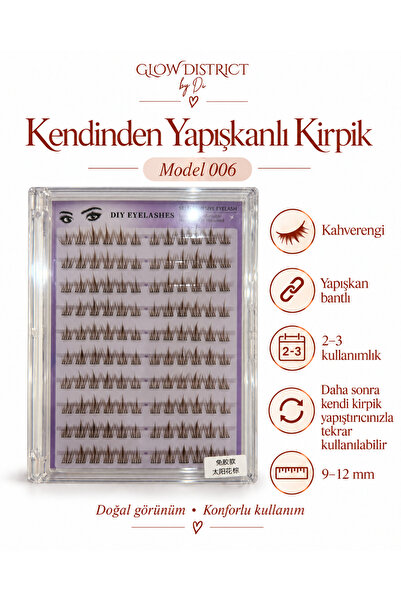 Kendinden Yapışkanlı Kirpik
