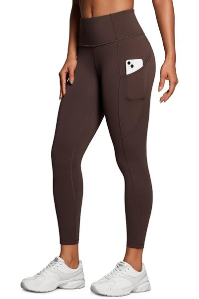 CRZ YOGA Women's Naked Feeling Workout Leggings 25 Inches - High Waisted Yoga...