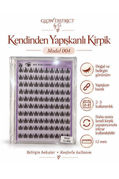 Kendinden Yapışkanlı Kirpik