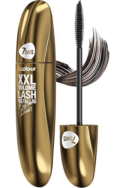 7DAYS B.Colour Metallic Mascara / 03 Black, 8 Ml