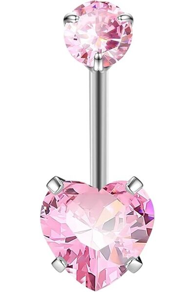 GENERAL G23 Titanium Belly Button Bars Piercing Silver Gold Navel Piercing Je...