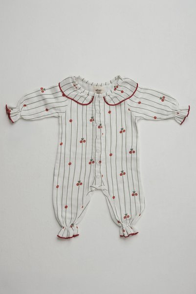 Mioma Kids Muslin Newborn Hospital Discharge Set Cherry