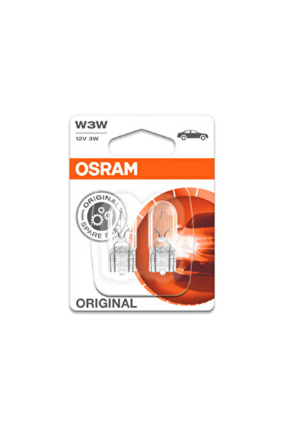 Osram Becuri auto Original 2821-02B W3W 12 V 3 W W2.1x9.5d, set 2 bucăți
