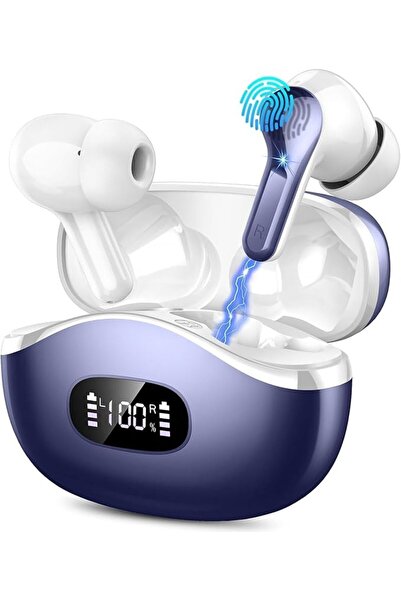 Motost سماعات أذن لاسلكية، سماعات رأس Bluetooth 5.3 2025 مزودة بميكروفون ENC ...