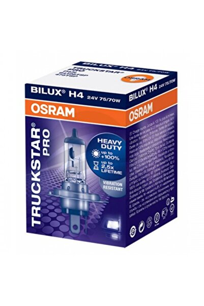 Osram Bec λάμπα αλογόνου Truckstar Pro 64196TSP H4 24 V 75/70 W P43t 1 τεμάχιο.