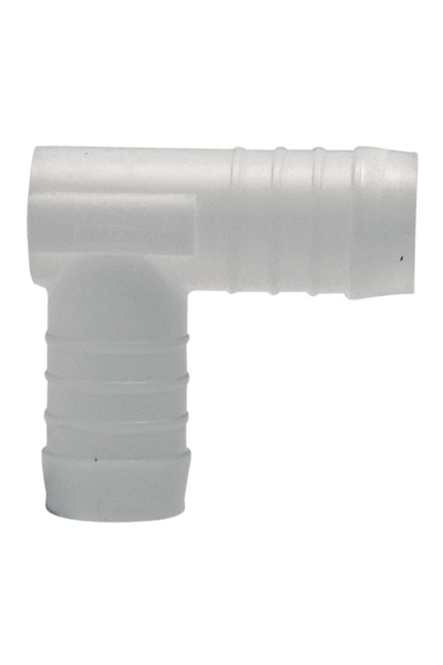 Granit Cot la 90 de grade °   Conector 6 mm 6x4 mm PN 16 bar PVC PA DIN pentr...