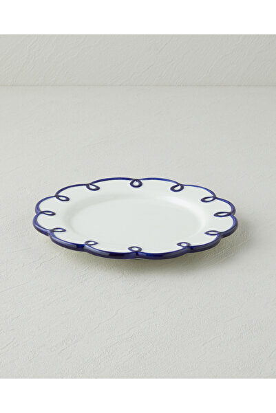English Home Lovely Loop Dolomite Pasta Tabağı 20,5 cm Lacivert
