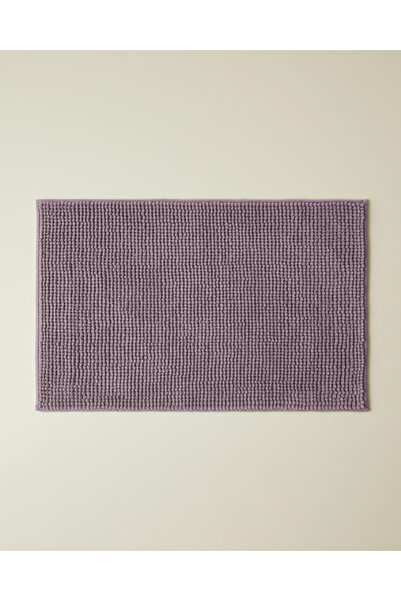 English Home Macaroni Kaydırmaz Taban Banyo Paspası 50x80 cm Gül Kurusu