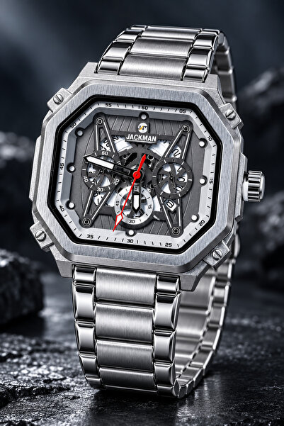 JACKMAN silver watch