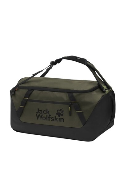Jack Wolfskin Unisex Khaki Tecton Duffle 65 Sports Bag