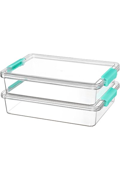 Generic ALMEKAQUZ 6QT Plastic Storage Bins with Lids, Clear Arts Crafts Organ...