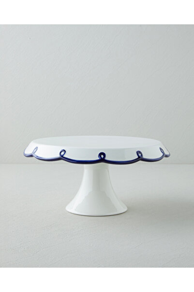 English Home Lovely Loop Dolomite Kek Standı 40 cm Lacivert