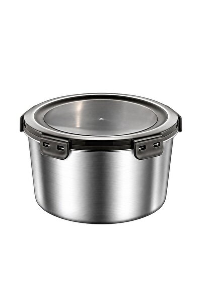 Chavin 304 Steel 600 ml Round Food Fruit Meat Refrigerator Nutrition Storage ...