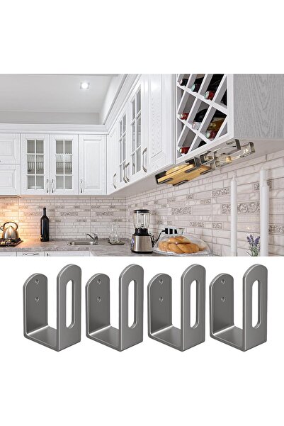 Generic Under Cabinet Cutting Board Organizer and Pot Lid Rack - 4-Piece Stai...