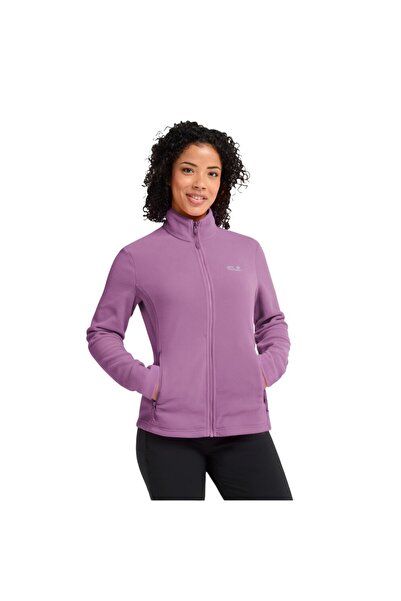 Jack Wolfskin Women's Purple Taunus 100 Fz W Fleece