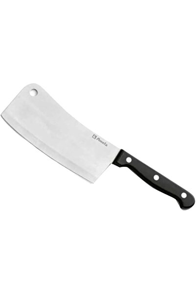 Amefa Dishwasher Safe Stainless Steel Cleaver Knife Silver And Black 15Cm R26...