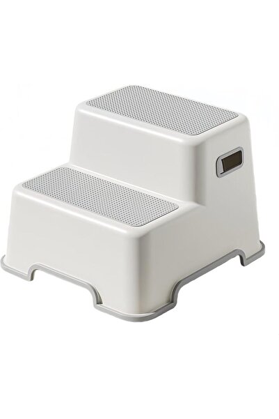 Vinnatsu Children's footstool, Toddler Step Stool for Bathroom Sink, 2 Step Stools for Kids, Foldable Kids St