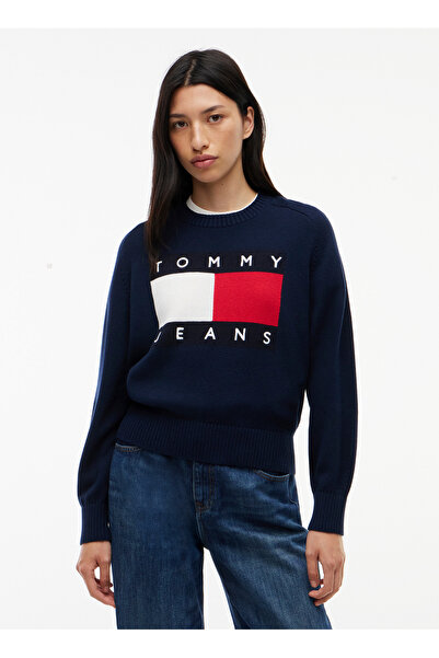 Tommy Jeans Kazak, XS, Mavi