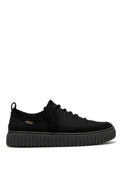 CLARKS Siyah Erkek Casual Ayakkabı Torhill Lace