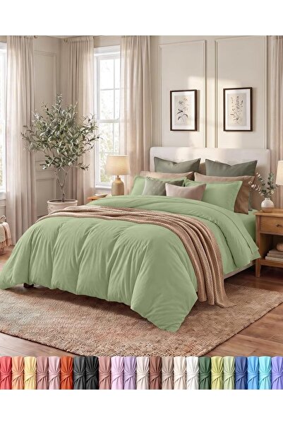 Utopia Bedding طقم غطاء لحاف كوين - 3 قطع مع 2 غطاء وسادة - من الميكروفايبر ا...