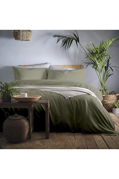 GENERAL Appletree - Dark Green Duvet Cover Sets - Super King Bedding Size (26...