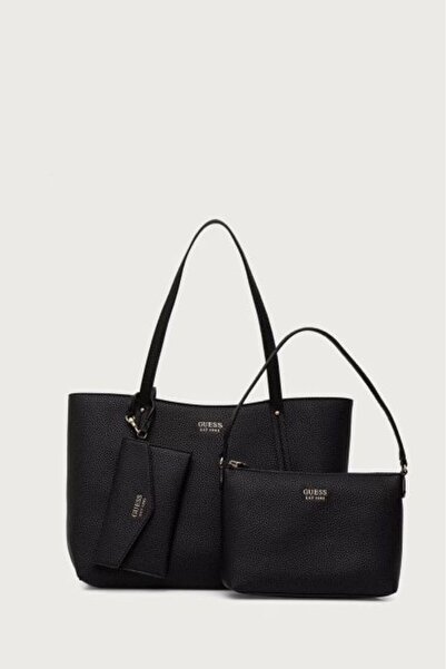 Guess حقيبة يد نسائية سوداء من برينتون