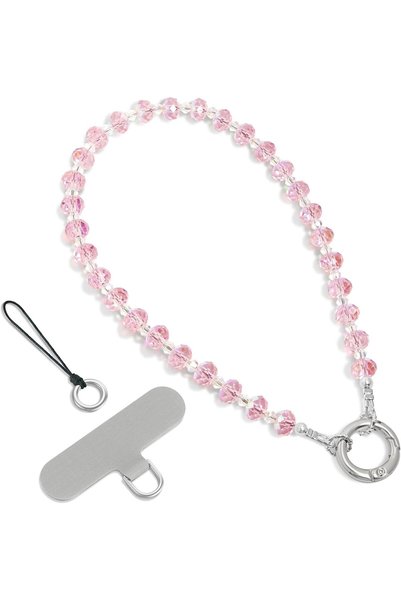 Generic Phone Charm, Pearl Phone Strap with Tether Tab & Premium Metal Buckle...