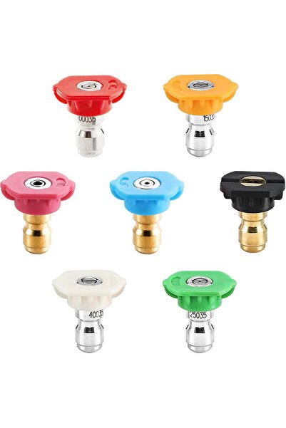 Generic Tool Daily Pressure Washer Nozzle Tips Multiple Degrees, 1/4 Inch, 2....