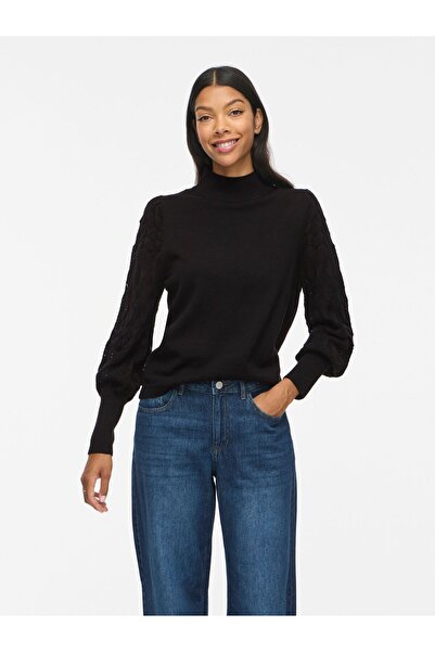 VILA Strickpullover VIAILA Pointelle