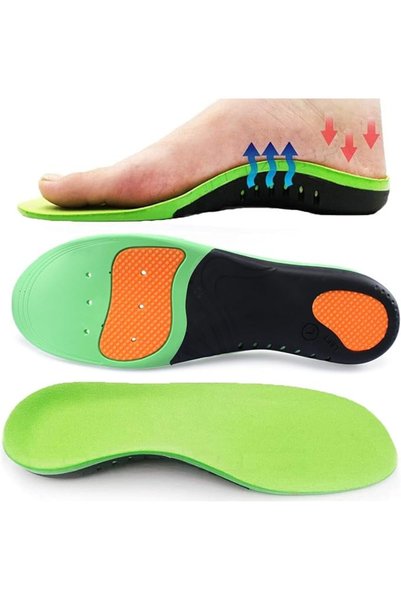 Proxima Direct Foot Arch Support Shoe Insoles for Men Women, M(EU 42-44)
