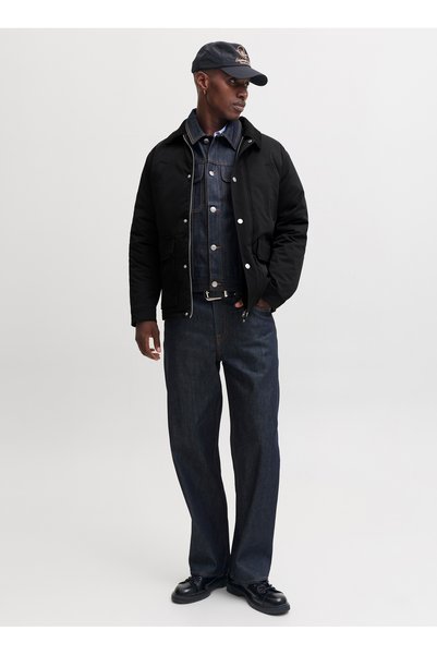 Jack & Jones Siyah Erkek Ceket 12301609 JORNORREBRO BARN JACKET SN