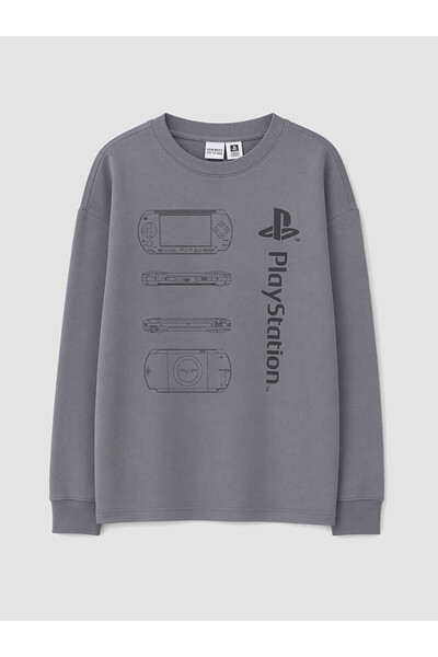 LC Waikiki Rmz Gi̇yi̇m Farkiyla Playstation Printed Boys' T-Shirt