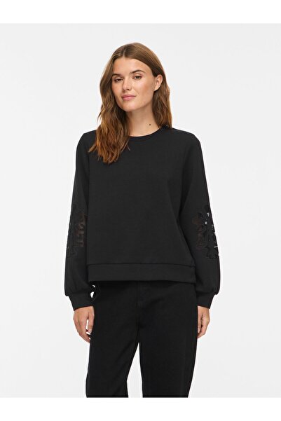 VILA Langärmeliges Sweatshirt VISIFFA Rundhals