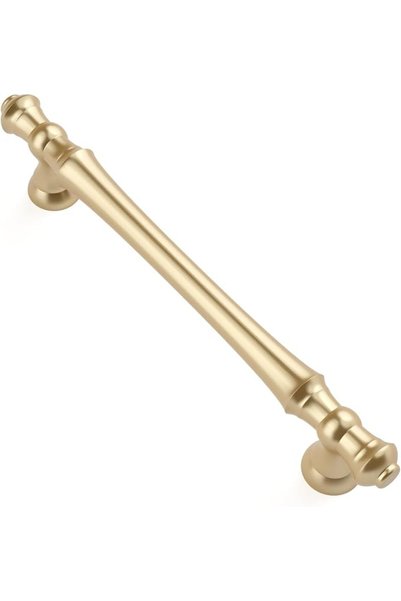 Asidrama 10 Pack 5 Inch(128mm) Antique Brass Kitchen Cabinet Handles, Vintage...