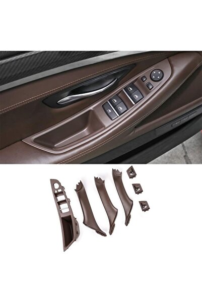 Generic غطاء مقبض باب السيارة لسيارات BMW الفئة الخامسة F10 2011-2016، غطاء ب...
