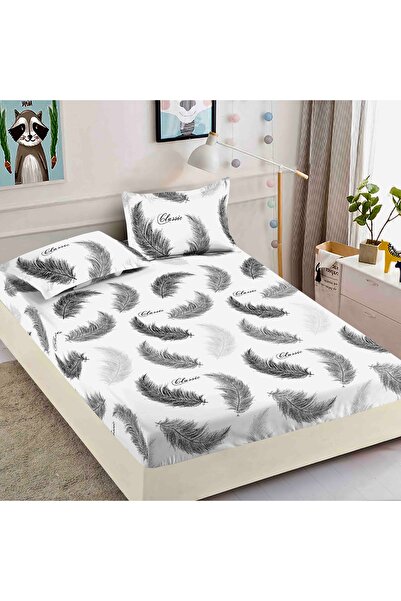 JOJO HOME Ελαστικό κάλυμμα στρώματος 140-180x200εκ., περιλαμβάνονται 2 μαξιλα...