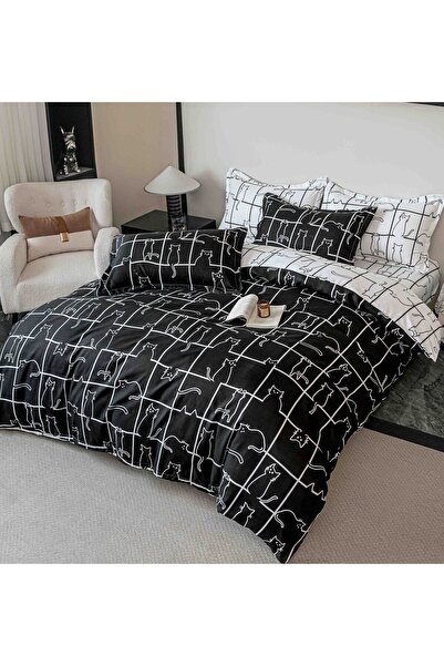 JOJO HOME Duvet Cover Set set 1 person, bed sheet 155 x 230cm, duvet cover 15...