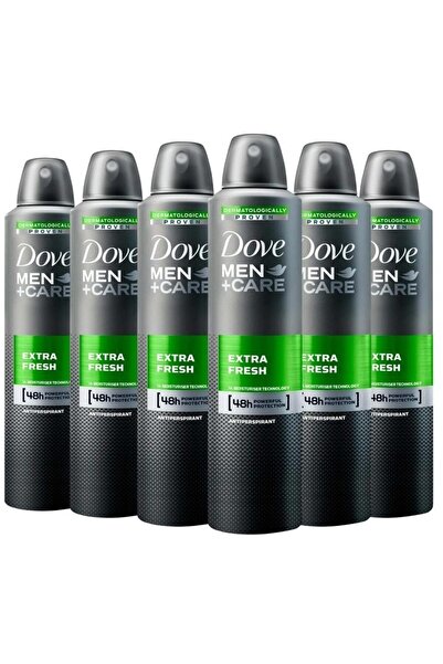 Dove Set 6 x Deodorant Spray Men + Care Extra Fresh , 200 ml