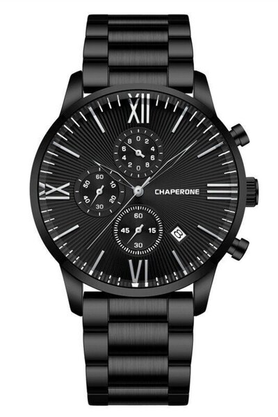 Chaperone Ch204M Men's Wristwatch with Steel Strap