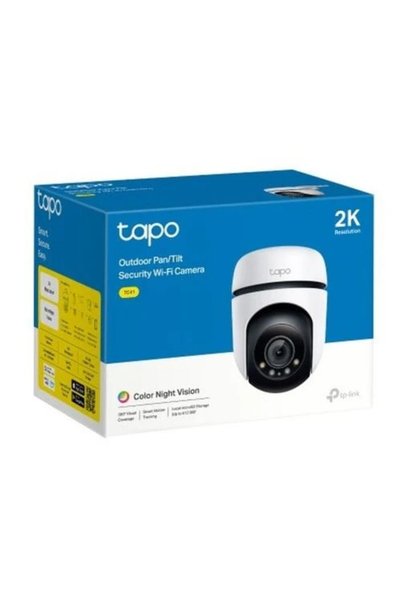 TP-LINK Cameră de supraveghere IP de exterior TC41, Viziune nocturnă, Microfo...