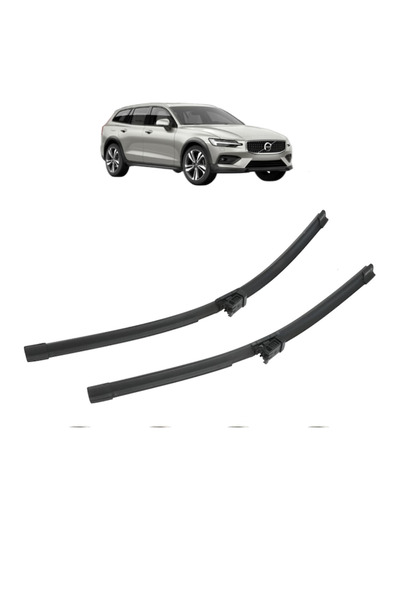 Bosch Σετ 2 υαλοκαθαριστήρων VOLVO V60 II Cross Country (227) 2018-2022, παρμ...