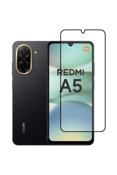 pçs Folie de protecție din sticlă securizată pentru Xiaomi Redmi A5, neagră, ...