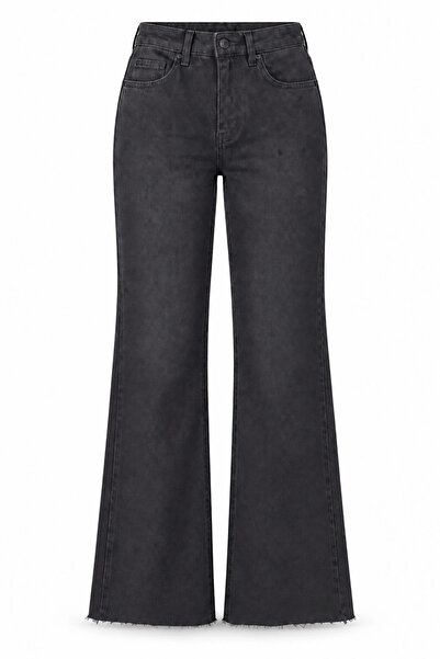 Purple by Banu Siyah Bol Paça Push Up Jean Pantolon