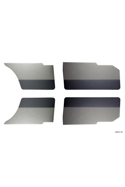 Yerli Svl-Shop Door Trim with Fabric M131 Doğan (104718) Ym Gray
