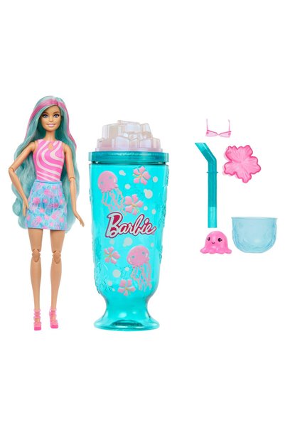 Barbie Pop Reveal Atıştırmalık Serisi JFY00 - Denizanası Yeşil Jkf62