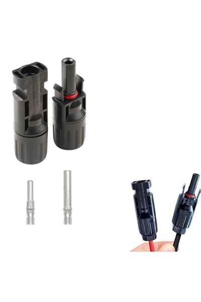 OEM Set 15 conectori/mufe MC4 pentru cablu solar/fotovoltaic de 6mmp si 4mmp,...