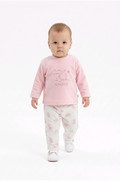 Kids Salopeta de dormit Fleece 2 piese