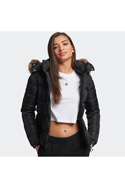 SUPERDRY Γυναικείο Μπουφάν Κωδικός MTN Hood Fuji Luxe (W5011302A-02A)
