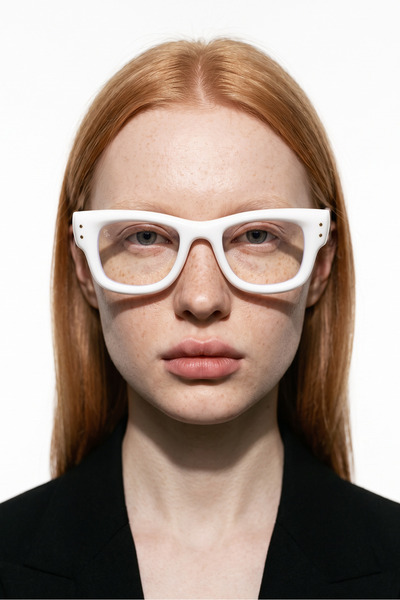Bilge Karga Sezer White Blue Light Protective Glasses