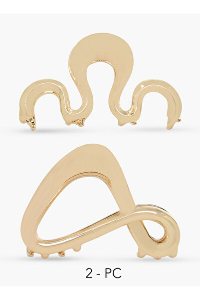 FAV Pack of 2 Curved Hair Clamps